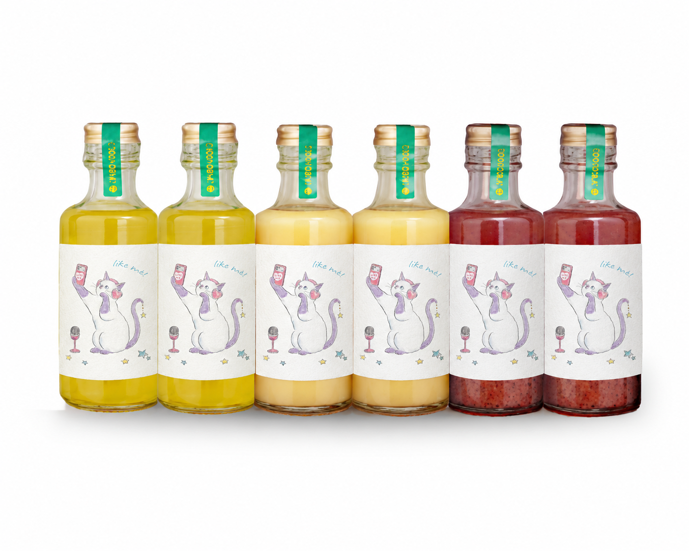 【リスナー①】likemeお中元 オリジナルジュース 180ml 6本
